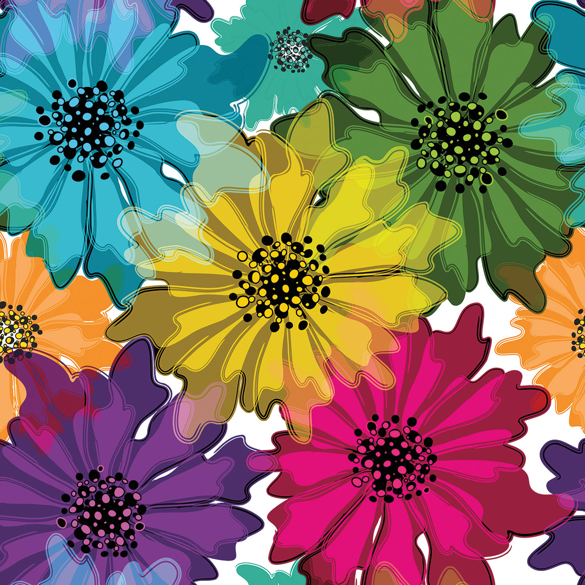 Clearly Seeing Spring Floral