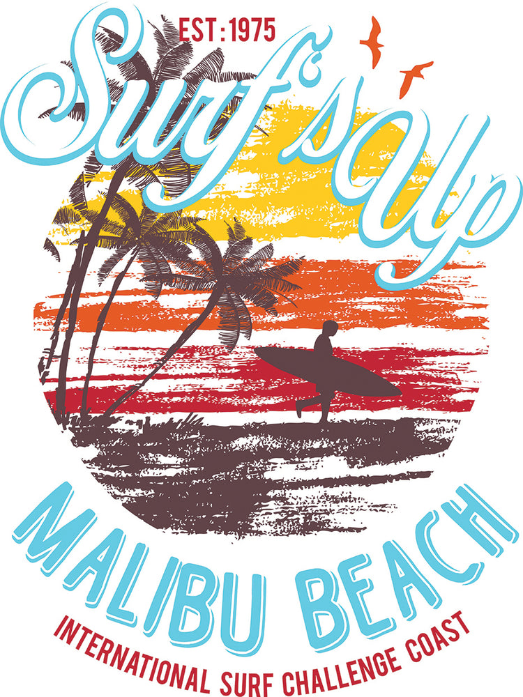 Mellow Malibu Concurso de surf Lienzo