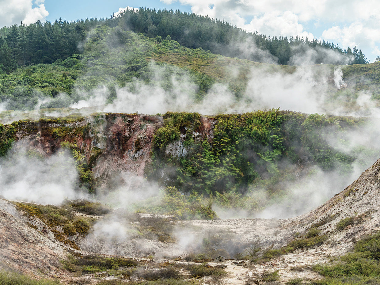 New Zealand Misty Hot Springs