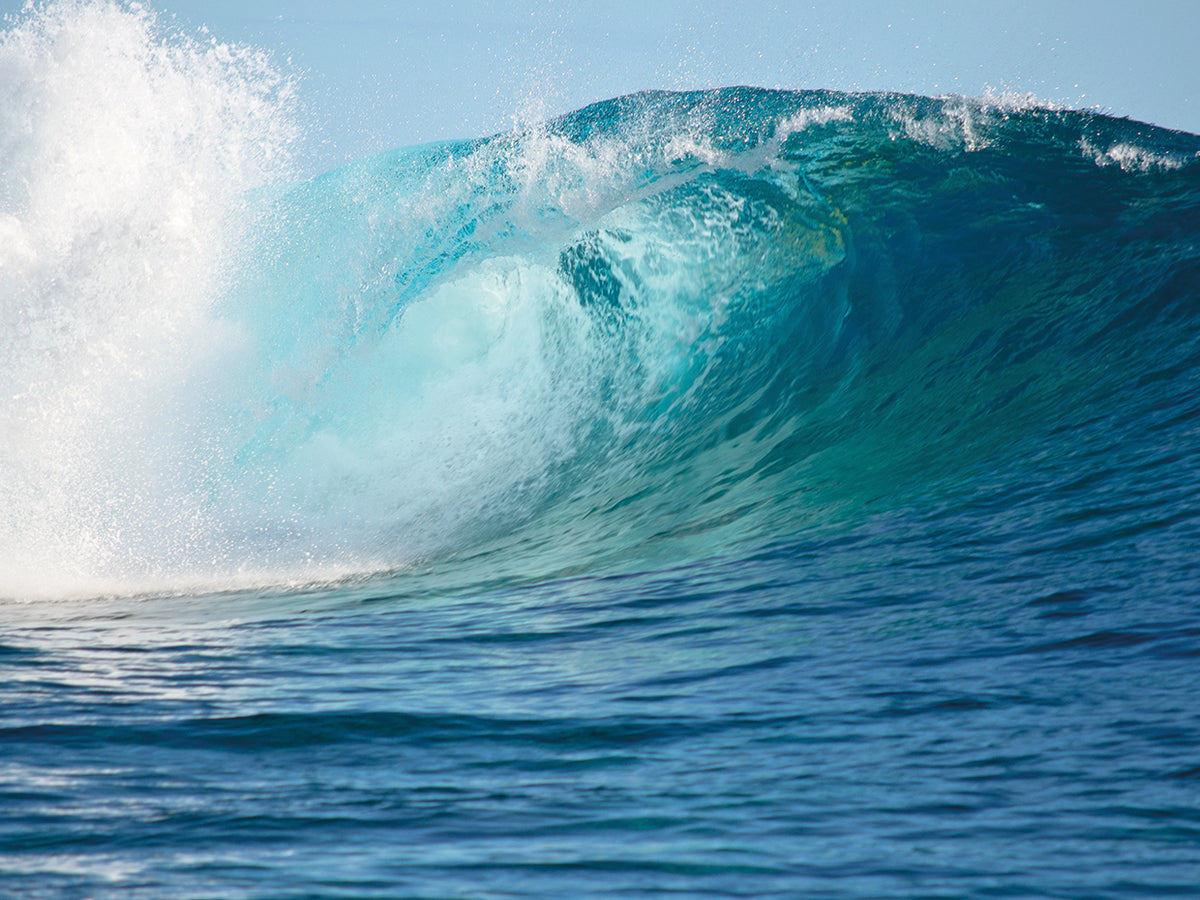 Big Blue Pacific Crystal Wave