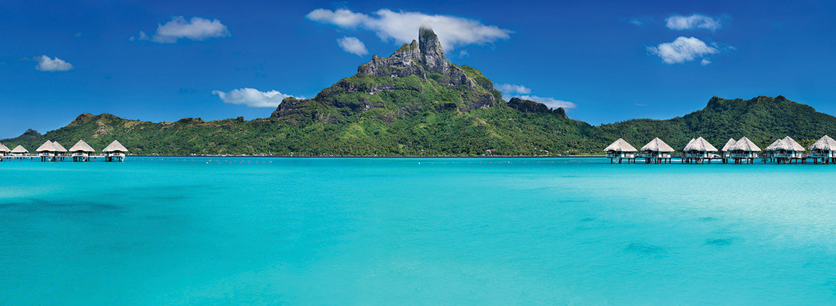 Bora Bora Beach Panorama