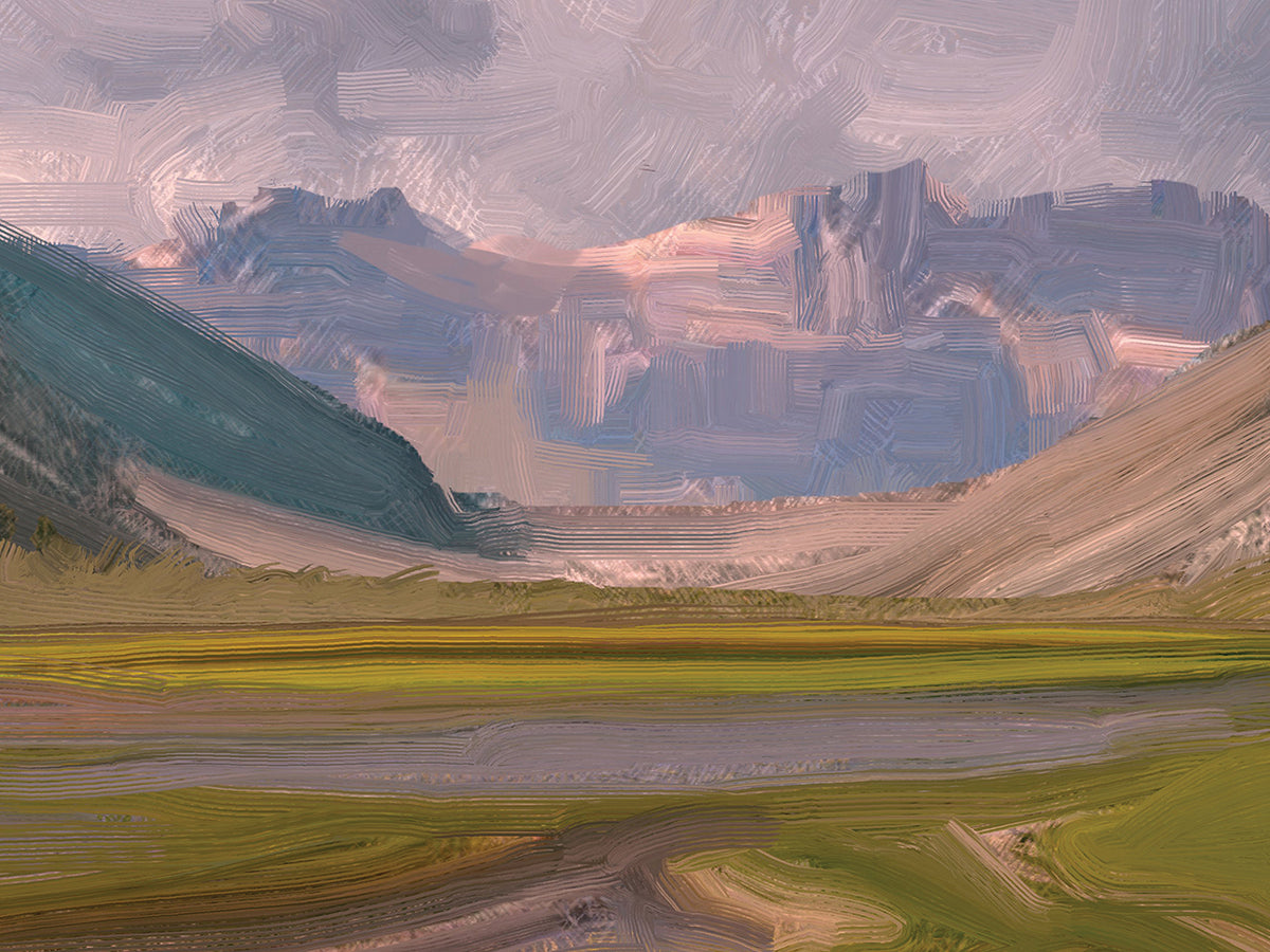 Silver Peaks Storm Clouds