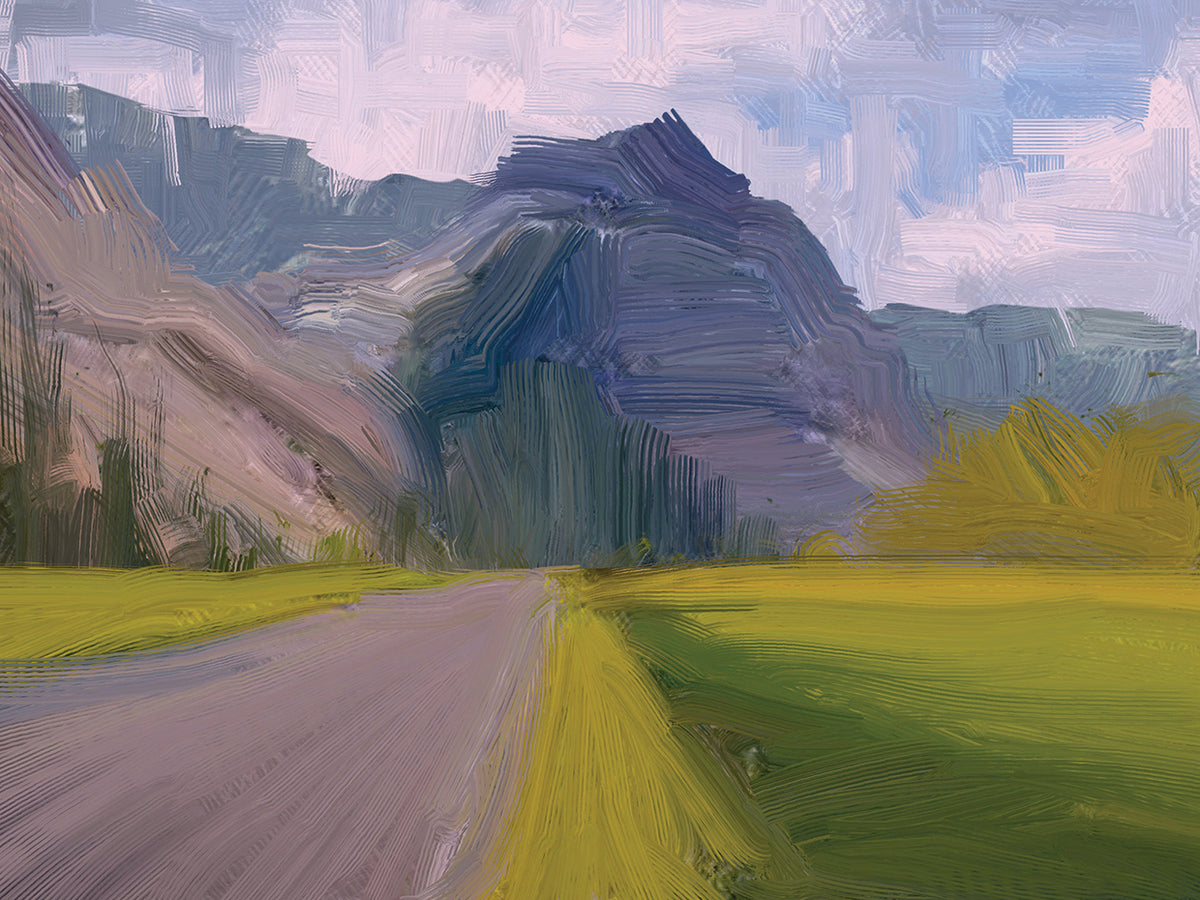 Rural Road Mountain Route