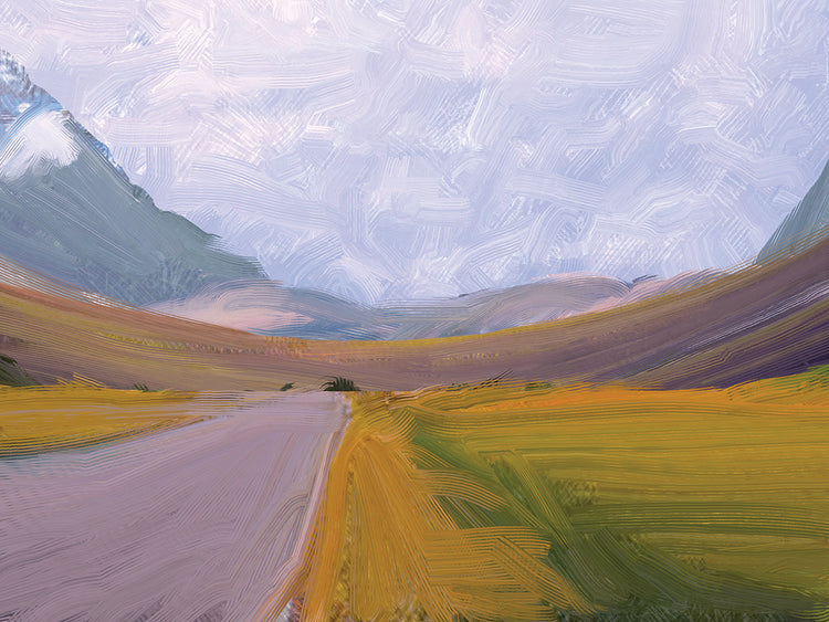 Lavendar Lane to the Mountains