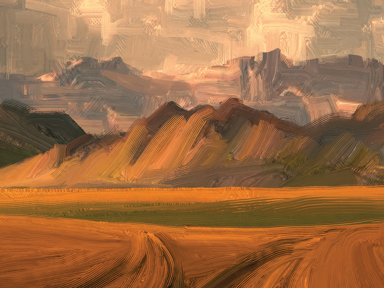 Golden Fields Silver Peaks
