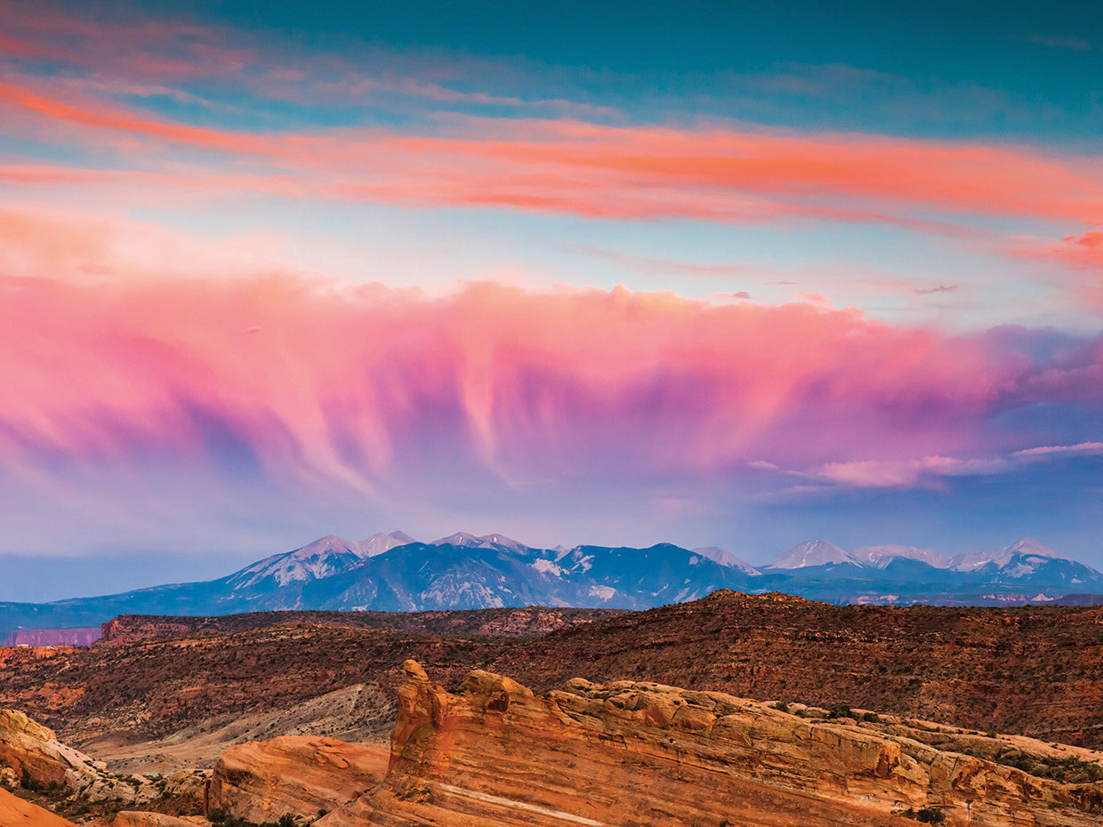 Arches Park Color Panorama