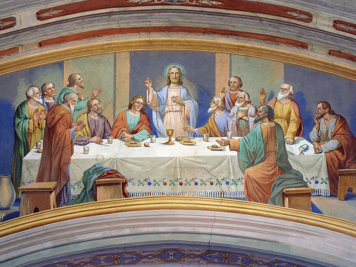 Last Supper Church Fresco