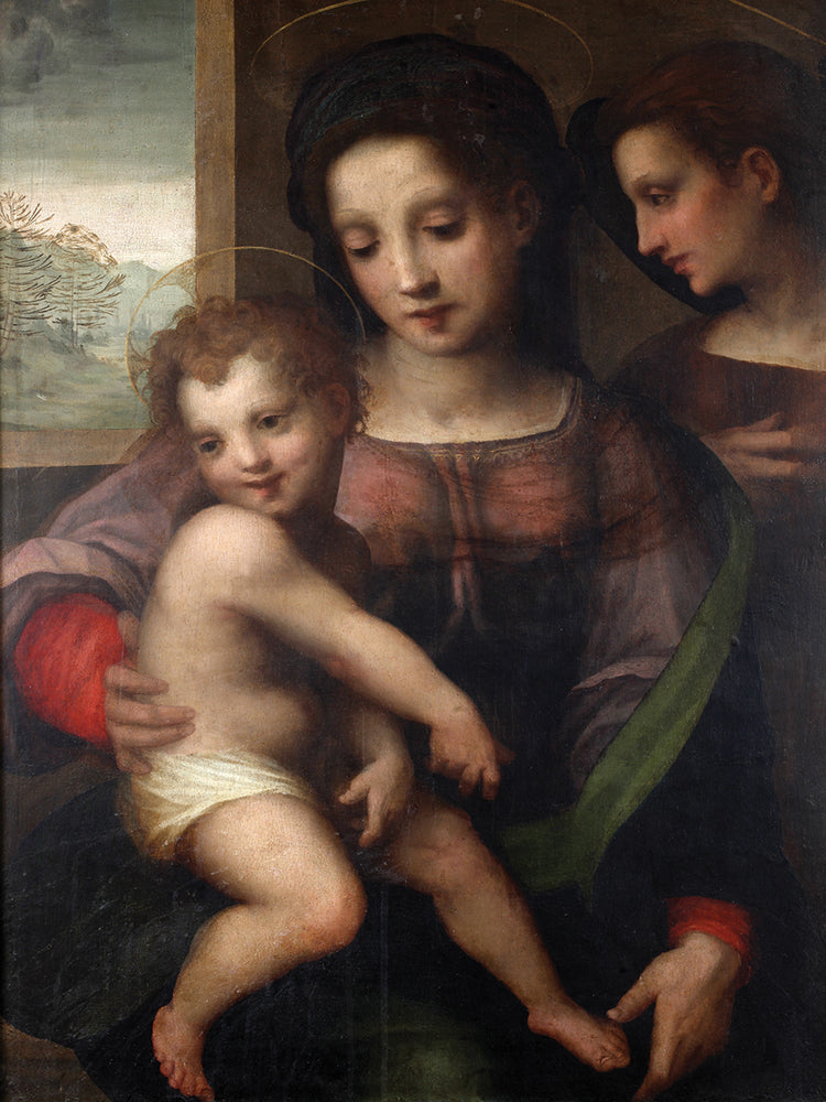 Dark Renaissance Madonna