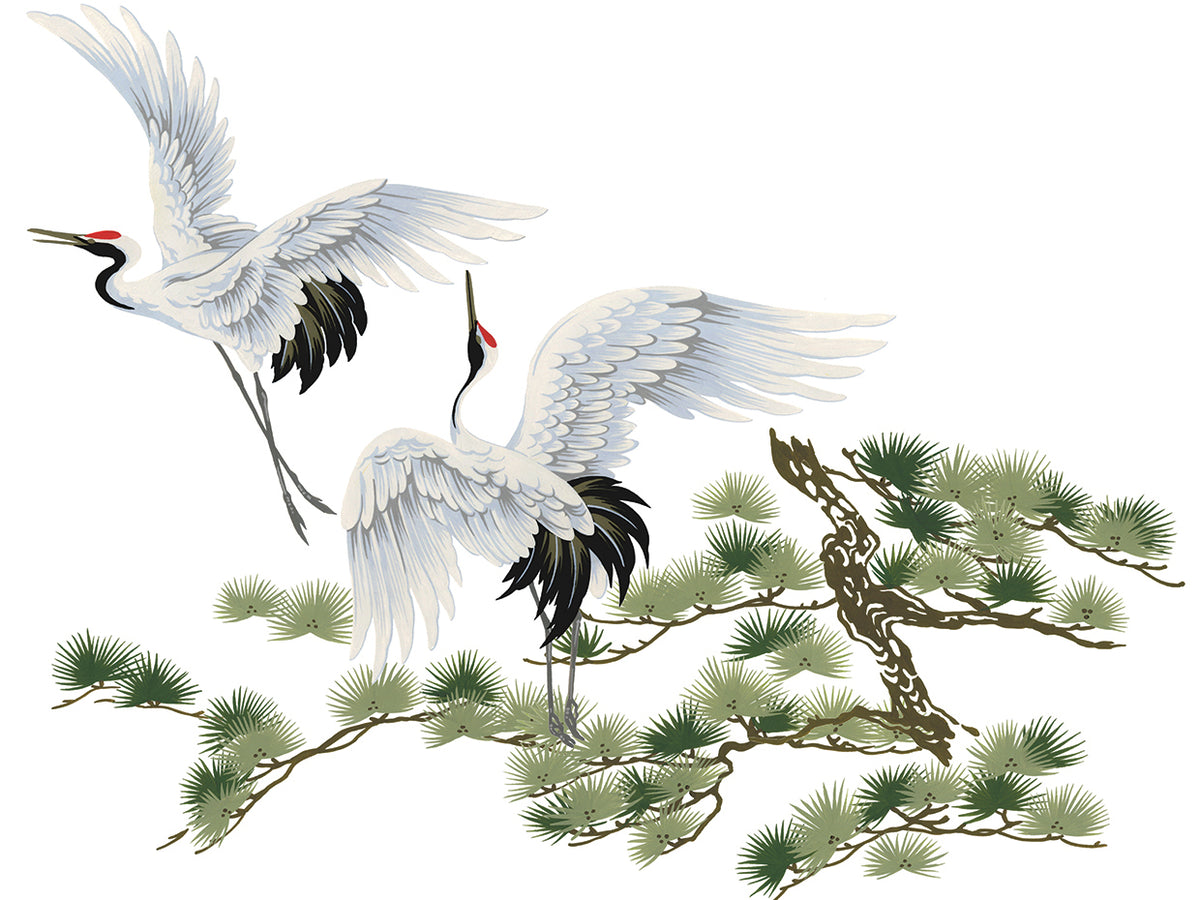 Silver Crane Haiku