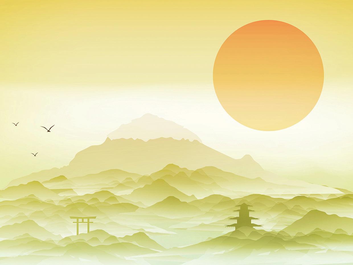 Golden Island Sunrise