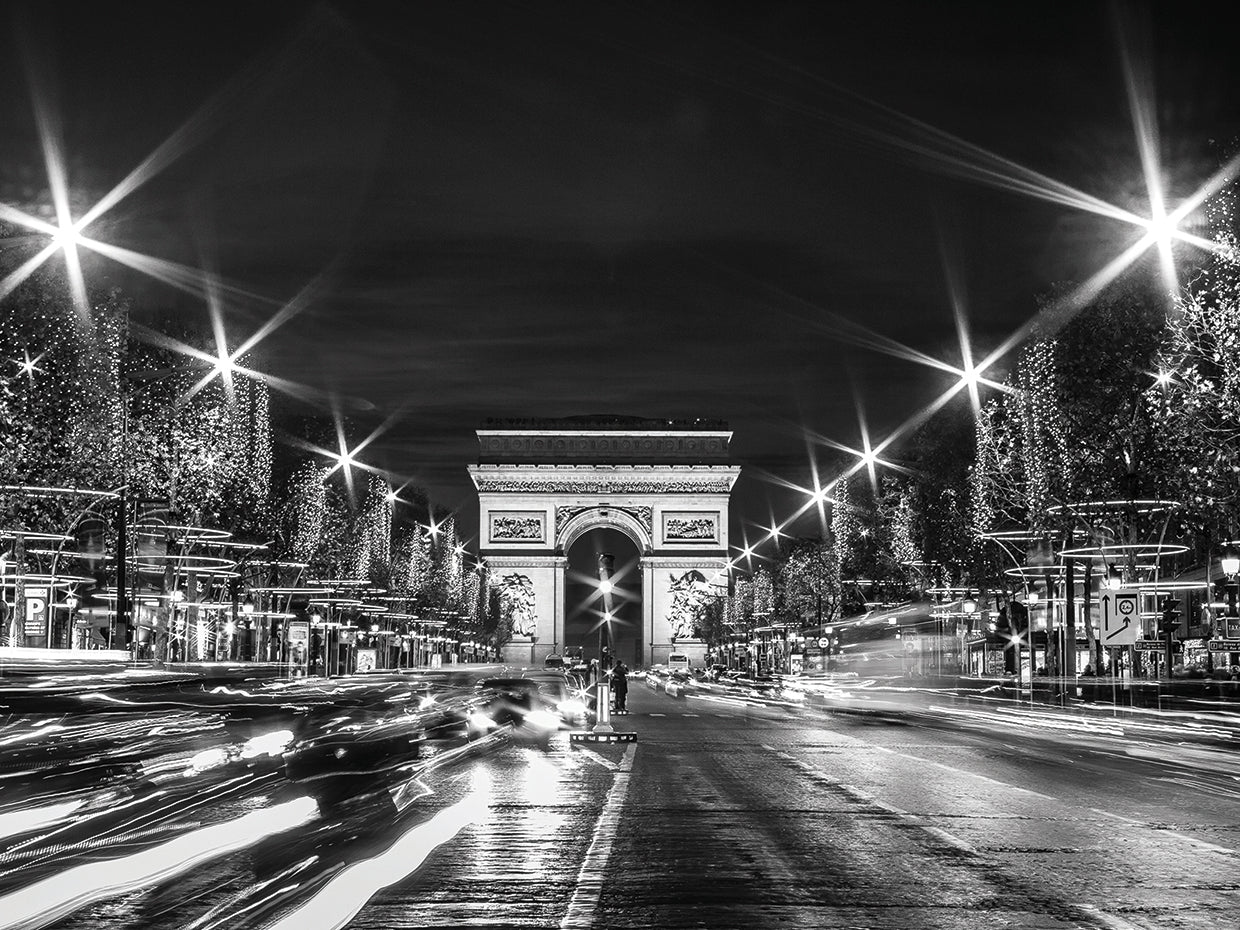 Arc de Triomphe Night Lights