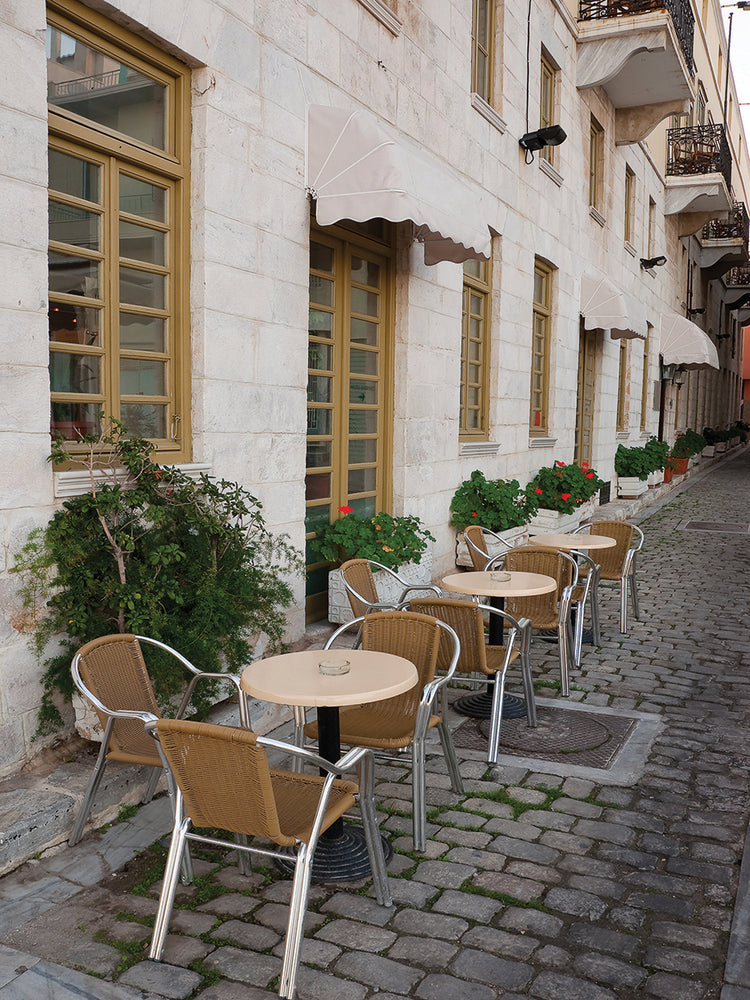 Escapada Island Café Lienzo