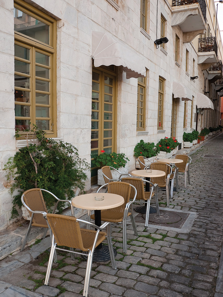 Escapada Island Café Lienzo