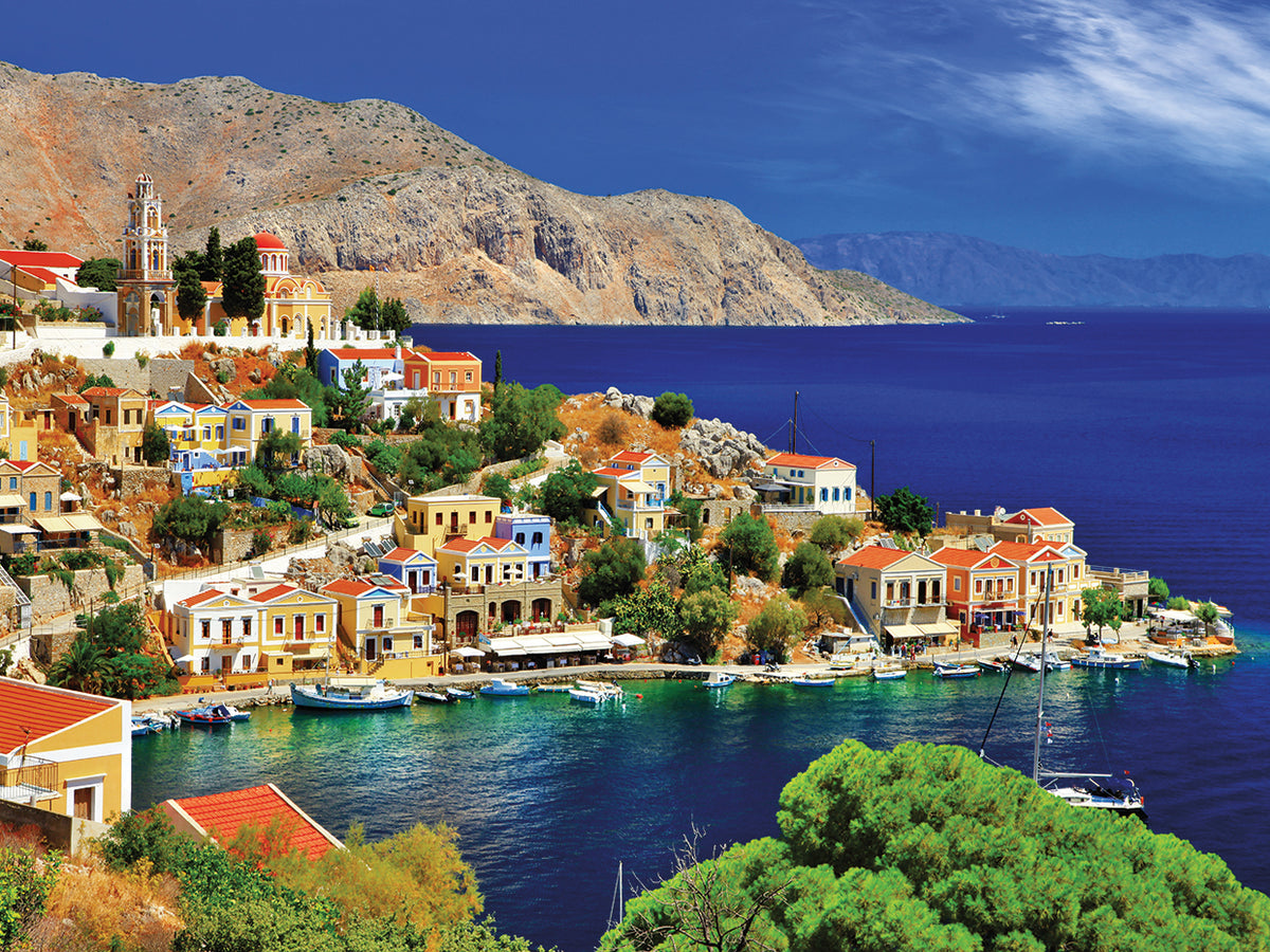 Rainbow Village in Greece