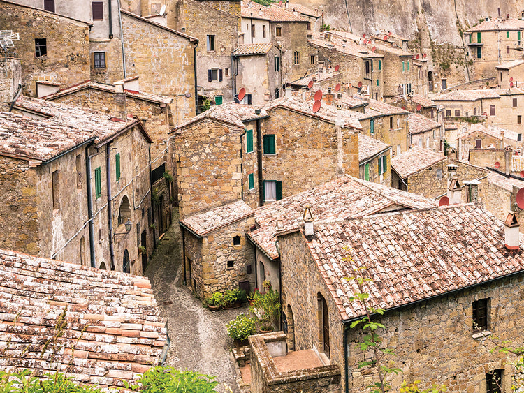 Sunny Tiles in Tuscan Village