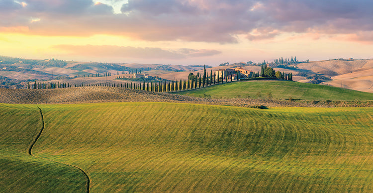 Rolling Dawn Tuscan Hills