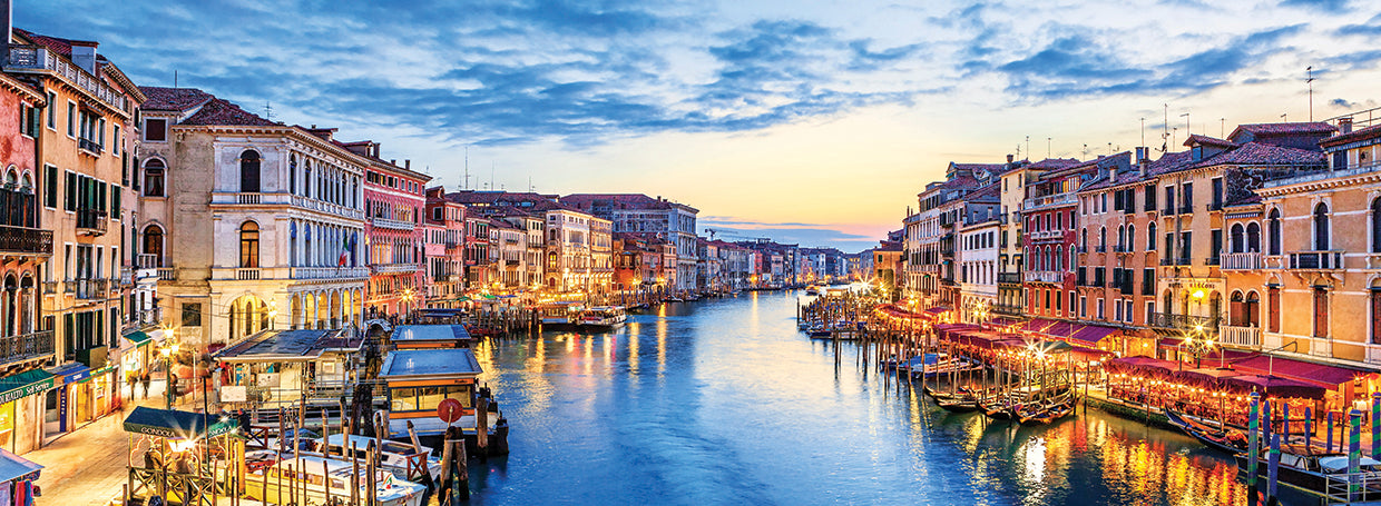 Watching the Sunset in Venice