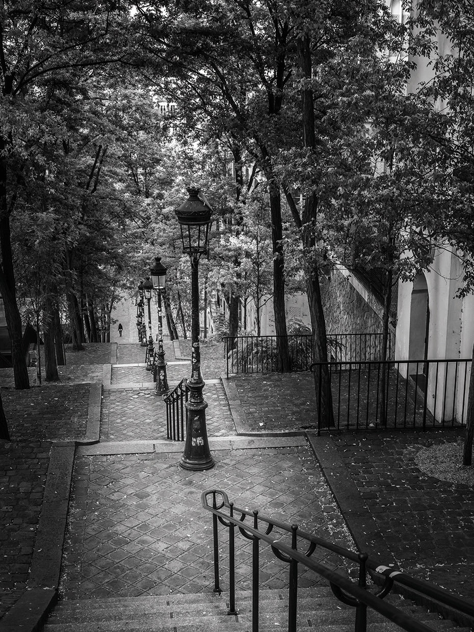 Morning Café Walk in Paris