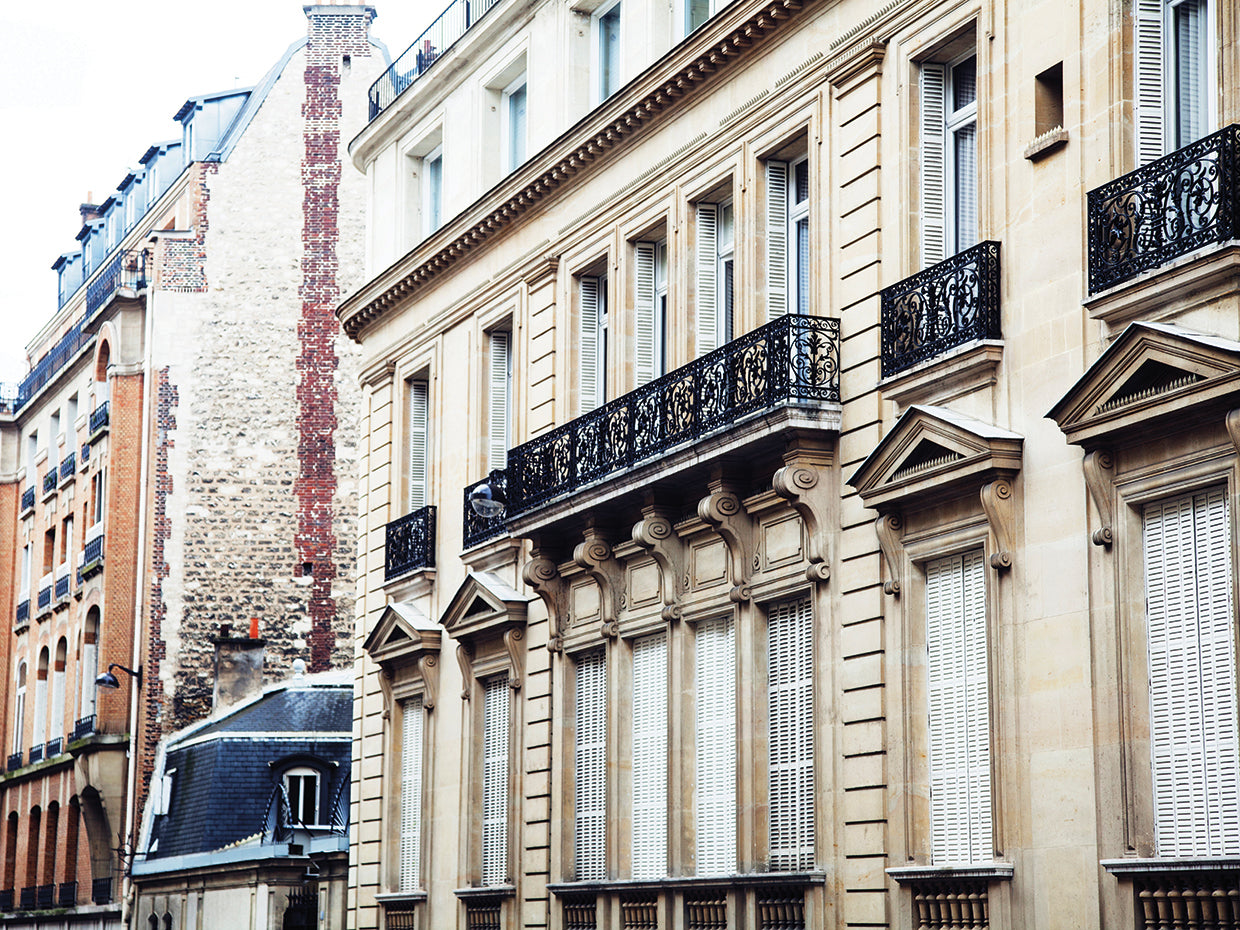French Black Lace Balconies