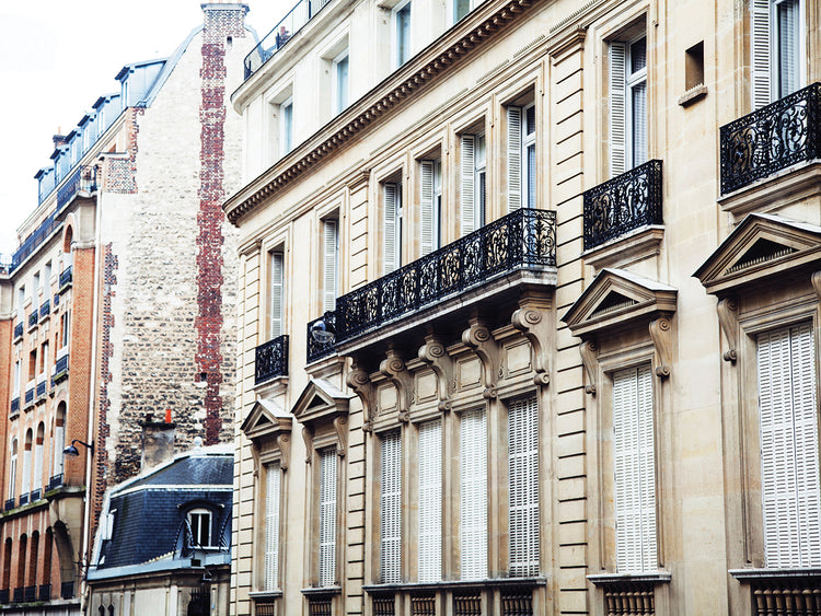 French Black Lace Balconies