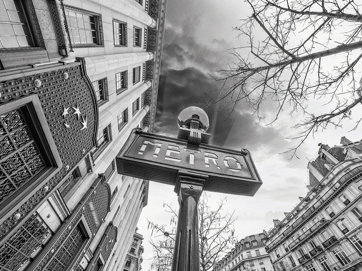Art Nouveau Metro in Paris
