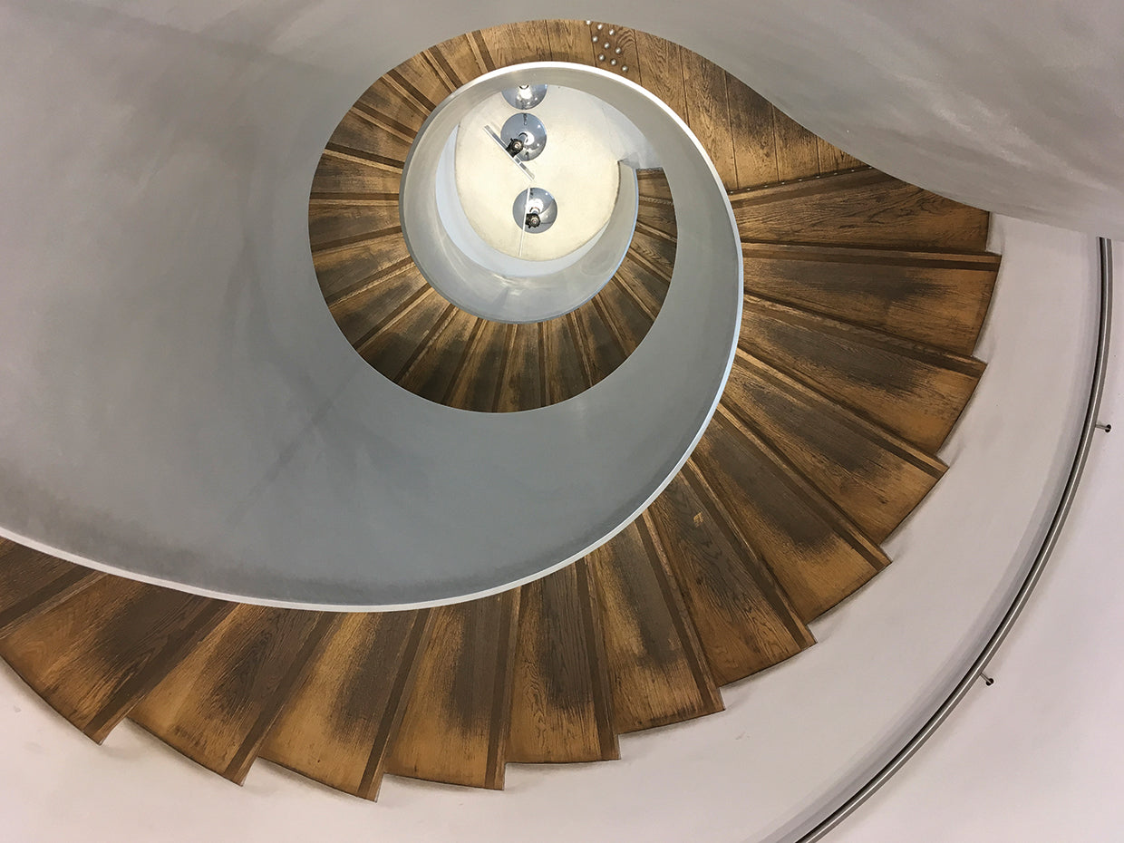 Oak Steps Spiral