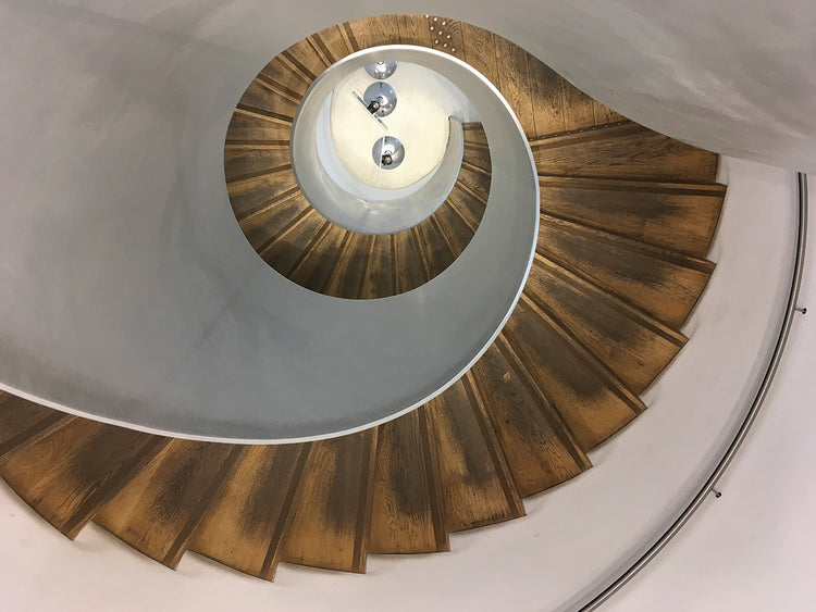 Oak Steps Spiral