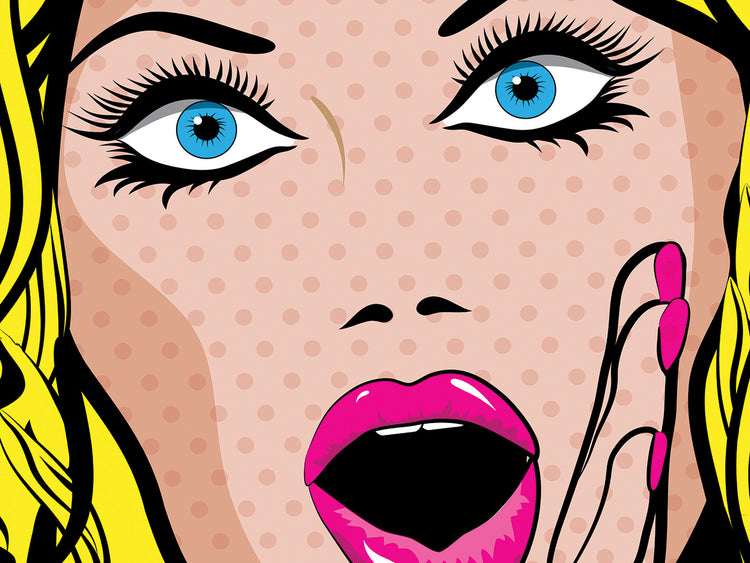 Pop Art Surprised