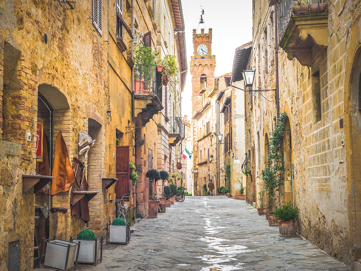 Stroll to the Tuscan Clocktower
