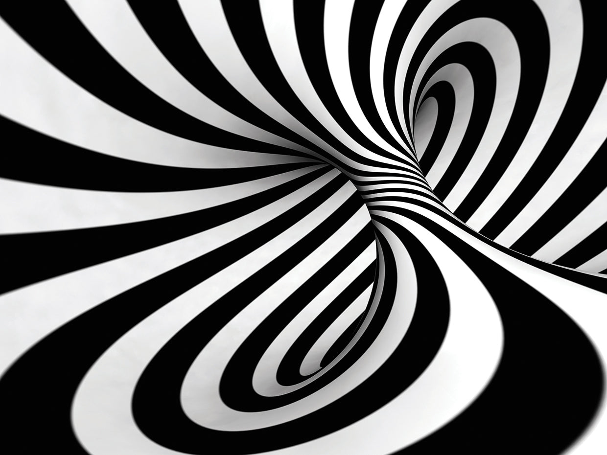 Tuxedo Twister Abstract