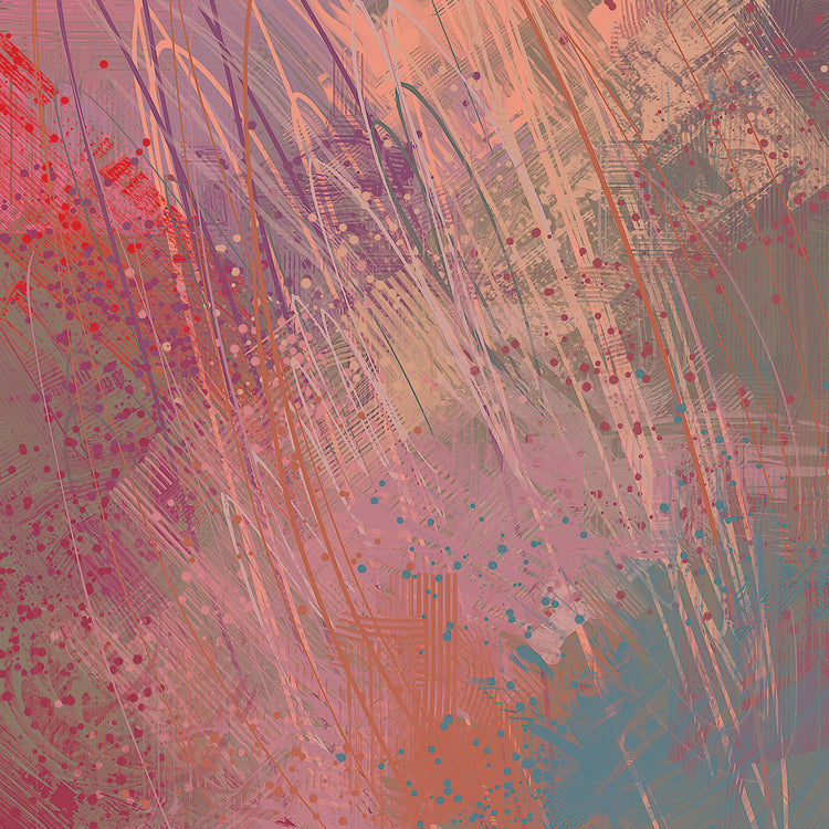 Lienzo Pinka Dots and Purples