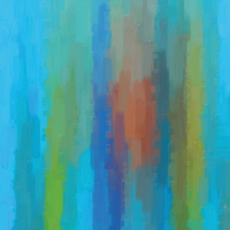 Arte de la lona de rayas de sirena