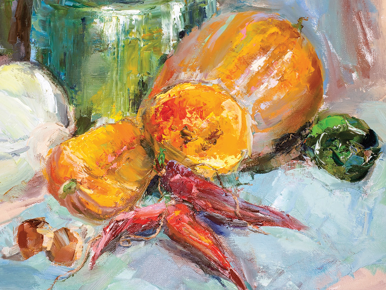 Bounty of Squash and Peppers