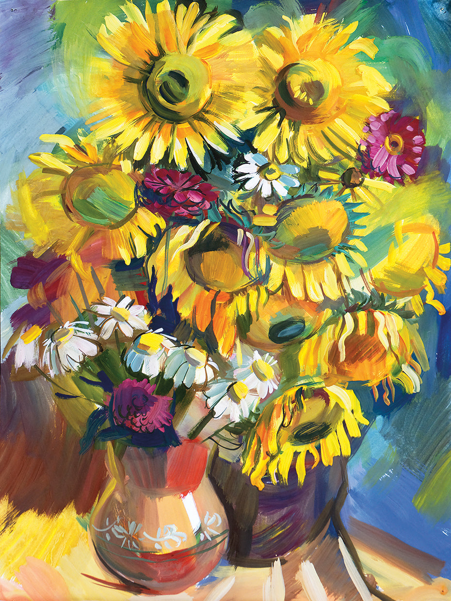 Sunny Island Sunflowers