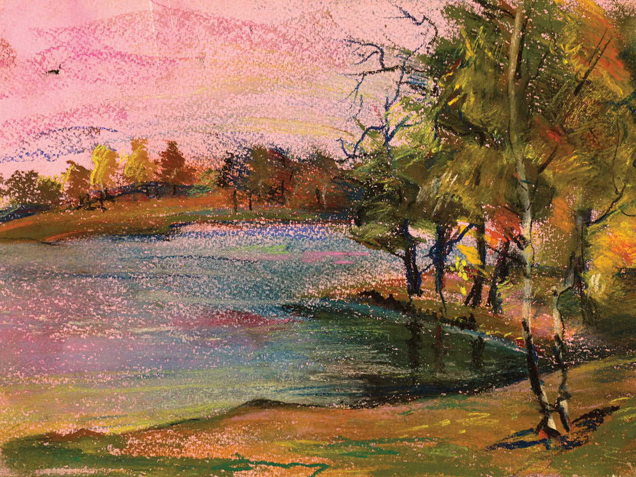 Autumnal Textures Landcape