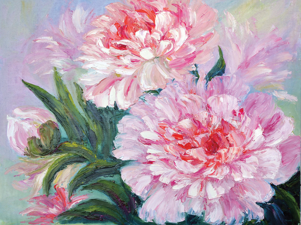 Showy Pink Peonies