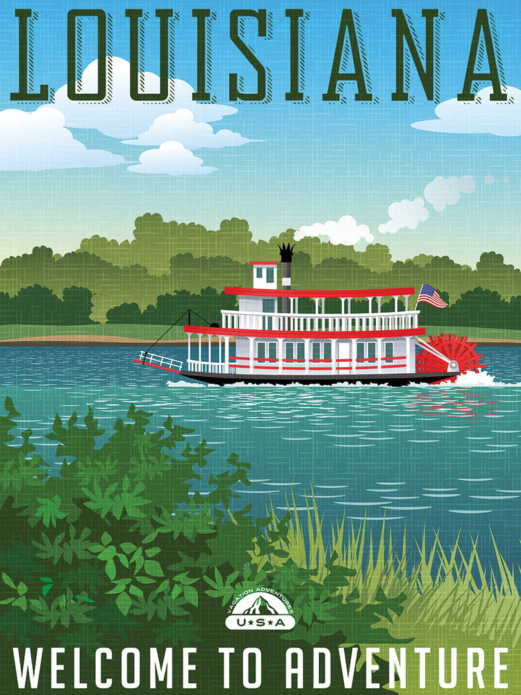 Louisiana Riverboat Welcome