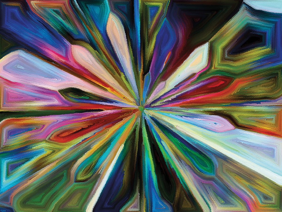 Fractal Facet Flower