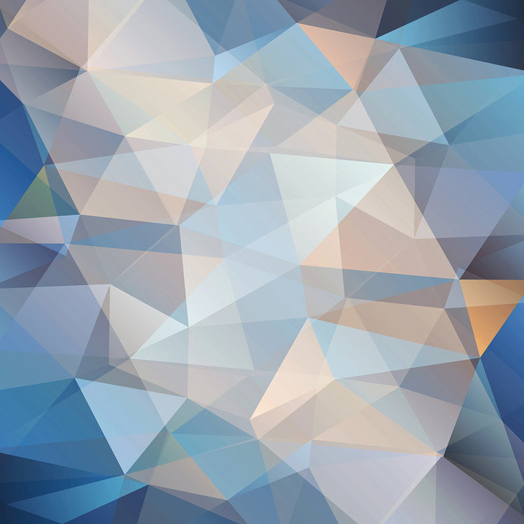 Joyas en el arte de la lona Iceberg