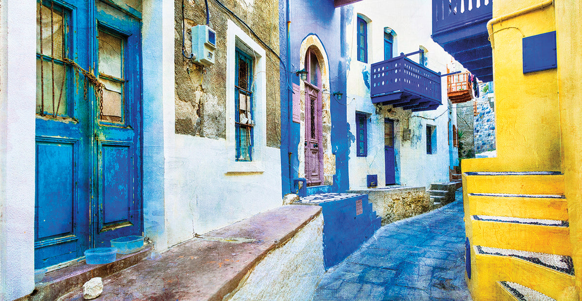 Island of Blues and Golds