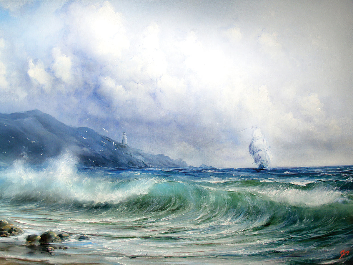 Lookout for Blues Seascapes