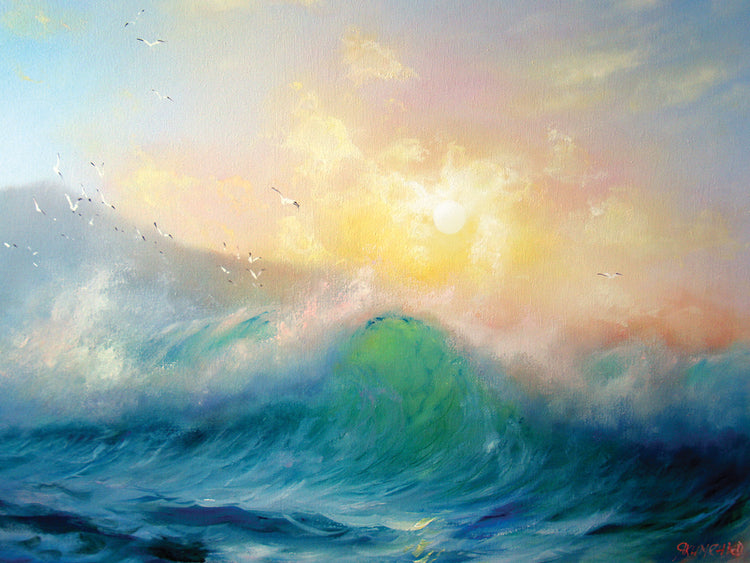 Sunset Seagull Serenade