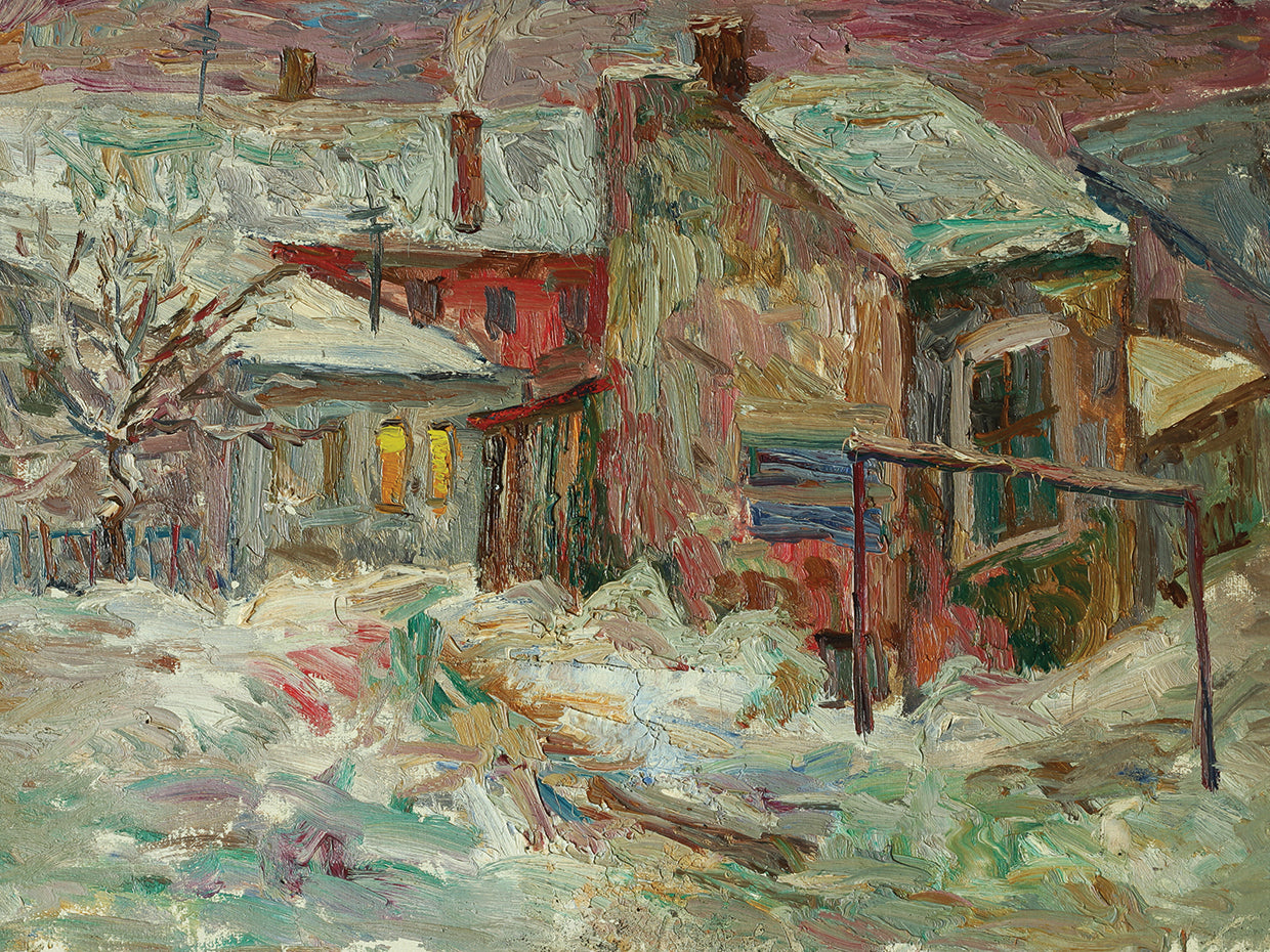 Boldly Brushed with Snow