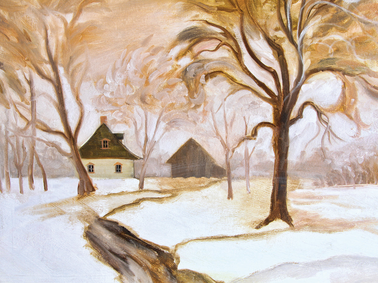 Quiet Winter Farmland