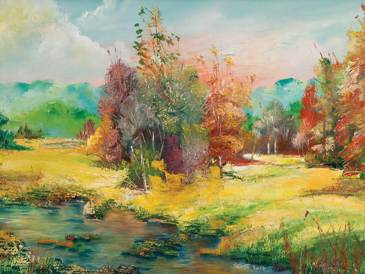 Colorful Quiet Copse