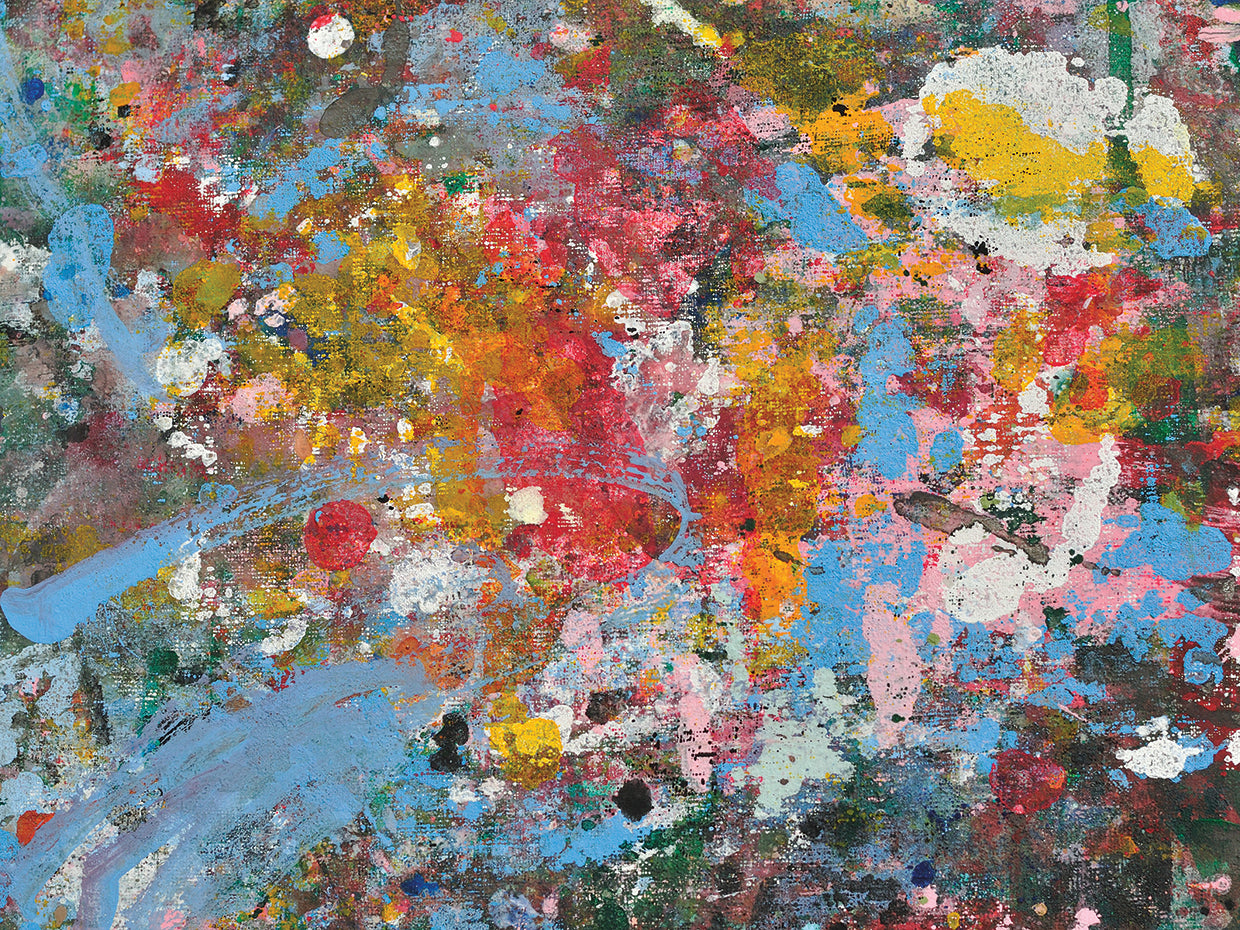 Abstract on Barn Wood