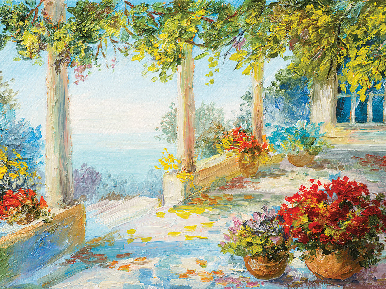 Mediterranean Patio Petals