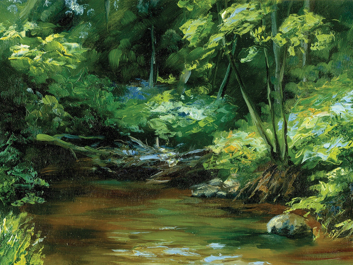 Rich Dark Greens Run Deep