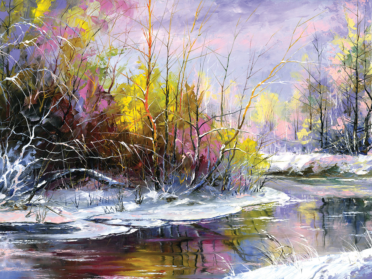 Color Whispers in Winter