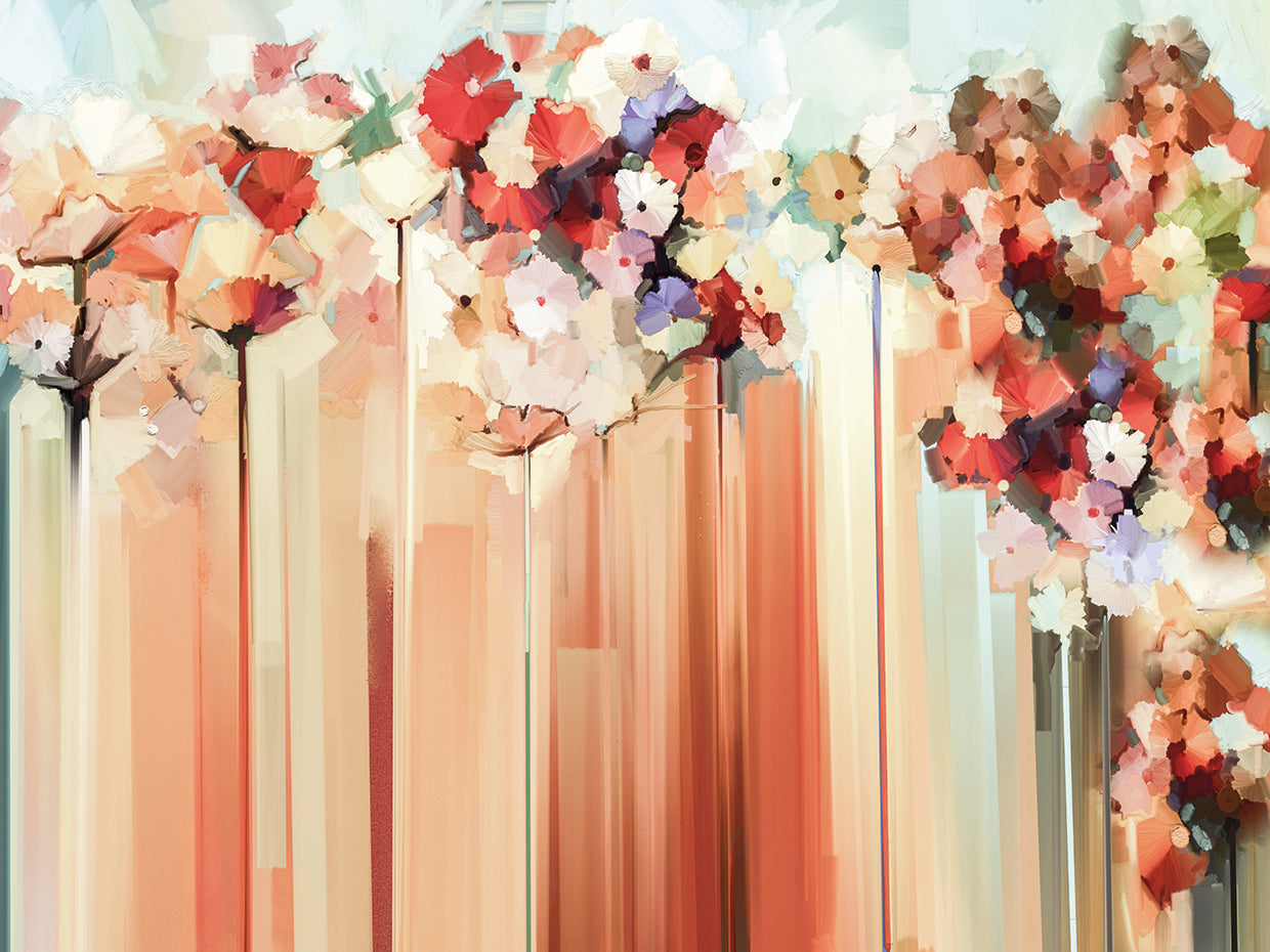 Running for Color in the Garden